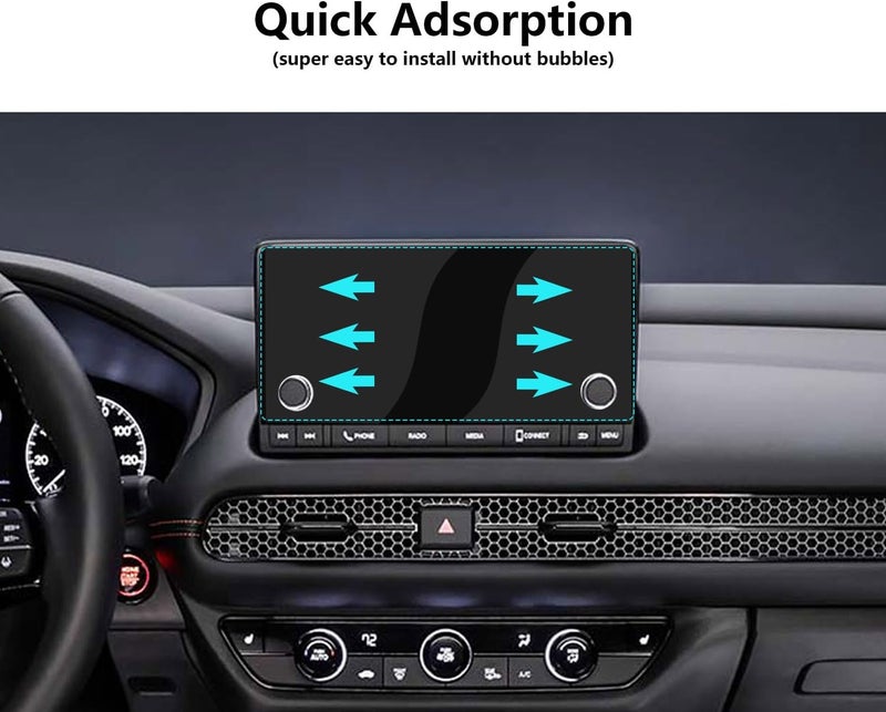 AZZIGO 2023-2025 2026 Honda Civic Tempered Glass Screen Protector For 2023-2025 Honda CRV (LX/EX/Sport Hybrid) 7-inch Touchscreen Accessories HD - Image 5